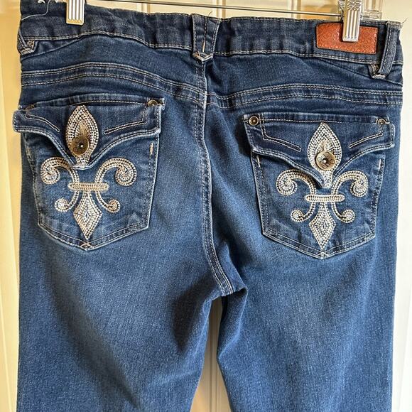 Democracy‎ artisan crafted women’s capri jeans size 8 - Picture 7 of 10